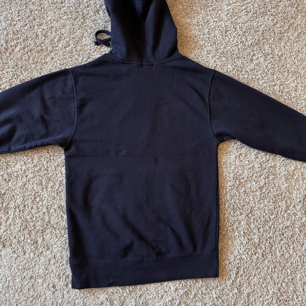 True Religion Buddha Hoodie Mens Small Dark Blue - Picture 6 of 8